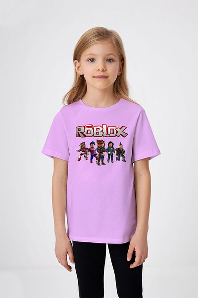 ADABEBEK Dívčí tričko se vzorem Roblox Game