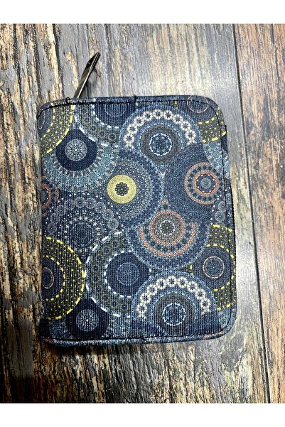 Street Bag Ethnic Authentic Patterned Compartmented Useful Wallet