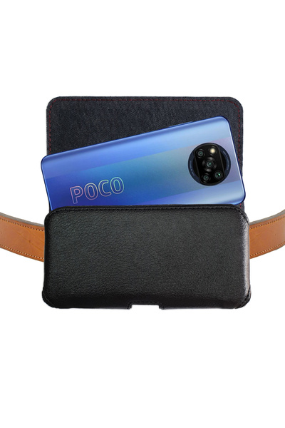 EXENAR Husă pentru centură compatibilă cu Poco X3 Nfc