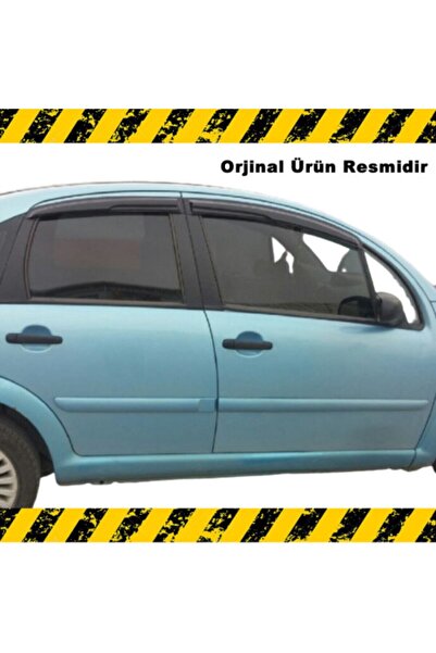 Fox Citroen C3 Mügen Cam Rüzgarlığı 2003-2010 Arası 4 Lü Set