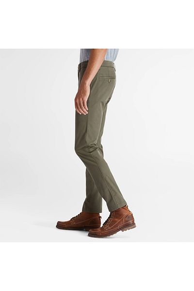 Timberland Ανδρικό παντελόνι Sargent Lake Stretch πράσινο Chino