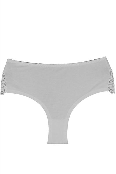 Magic Form Chiloți slip de damă din bumbac cu spate și dantelă - 719