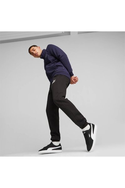 Puma Puma Smash 3.0 Buck SİYAH Erkek Tenis Ayakkabısı