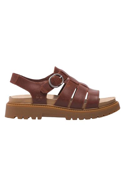 Timberland Tb0A5Zkz Clairemont Way Fishermansandal Brown Women's Sandals