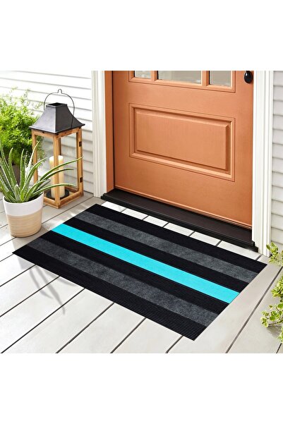 Guaj Home ريترو جي جي مخطط - ممسحة حصرية للرطوبة والغبار وحامل الطين