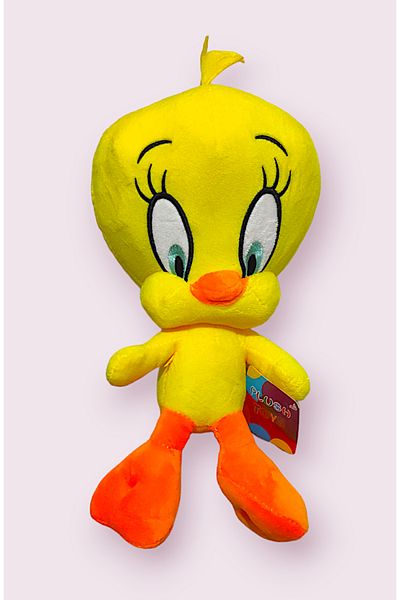 Brother Toys Tweety Plush Toy - Sleeping Companion Tweety, 32 cm