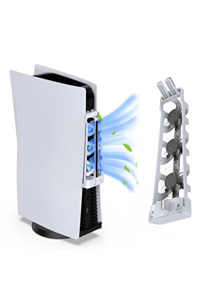 CeymSTecH Ps 4 Ve 5 Fat Kasa Yüksek Hızlı Led Işıklı Soğutma Fanı Verimli Isı...