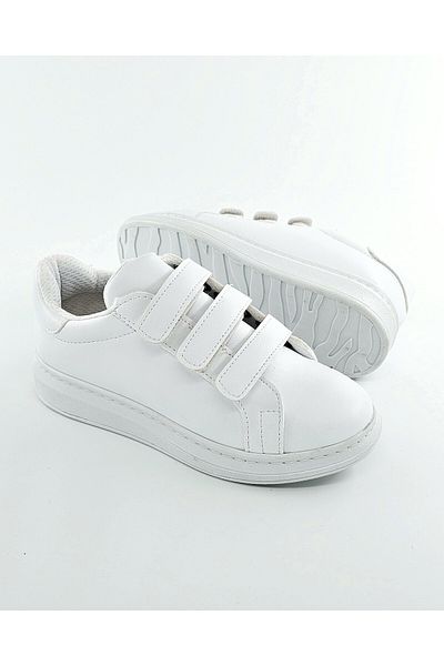 BDKButik Pantofi sport unisex pentru copii cu velcro, pantofi casual pentru copii