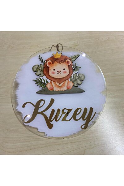 Roseart Pleksi boyalı figürlü Kapı Süsü