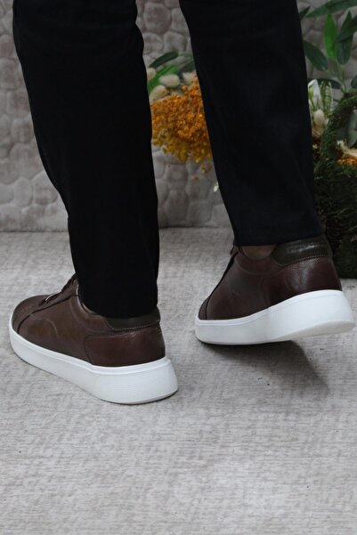 Pierre Cardin 63574 Кава Оригінальний виріб Внутрішня та зовнішня частина з натуральної шкіри Чоловіче взуття