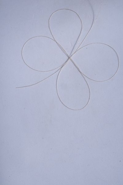 Eskişehir hobi sanat Κρεμ 40 μέτρα Χρώμα 0,4 mm Σχοινί χάντρες προσευχής
