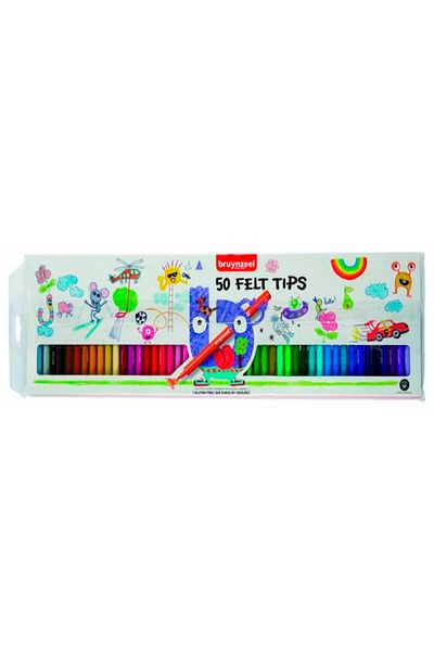 Bruynzeel Set of 50 Felt Tip Pens60121050
