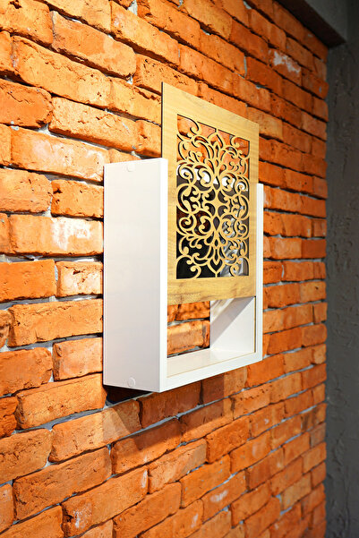 DOĞAN LİFE Modem Saklama Kutusu Sürgülü Model Yukarı Açılır 35Y x 35G x 11D M...