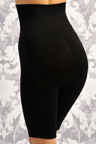 Anıl Women's Gathering Waist and Leg Slimming Seamless High Waist Long Leg Shorts Corset (2603)