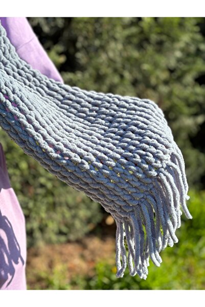 Meltem's GRİ PUFFY ATKI