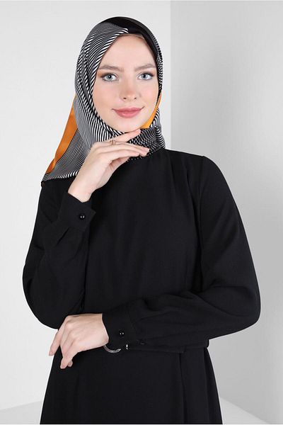 Alvina Eșarfă Digitală ALVINA 8262 - Eleganță Tehnică