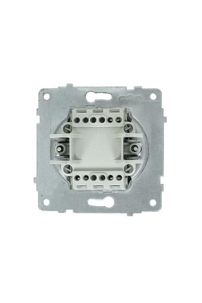 ga gözde aydınlatma OVİVO GRANO SMOKED COMMUTATOR DUAL SWITCH (FRAMELESS)