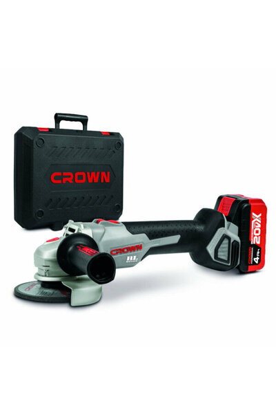Crown AKÜLÜ AVUÇ TAŞLAMA FLEX CROWN  20V-4Ah 115MM CT23001-115HX-4 BMC