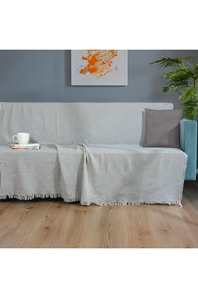 HOME MOD STORE Natural Woven Sofa Cover 170x210cm