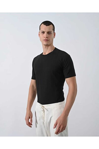 Oyer Moda Чоловіча футболка Slim Fit Triko