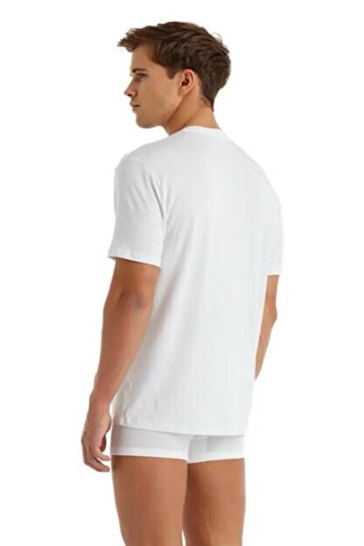 Blackspade Men's Modal V-Neck Short Sleeve Silver T-shirt 9308-BS