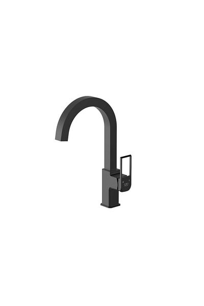 GPD Quadro Single Body Sink Armature Battery Black MTE190-S