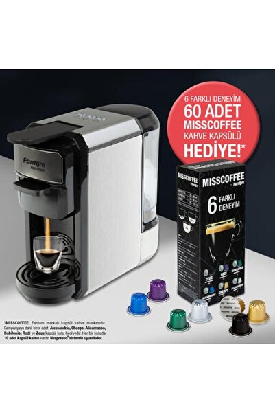 Fantom Mixpresso KS 1450 Missscoffee Hediyeli Siyah Kutu