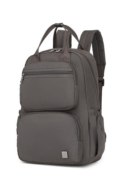 Getcho Keel Dark Brown Women's Backpack with Laptop Compartment Waterproof Multi-Compartment for School Business Use