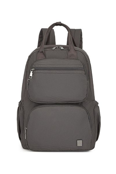 Getcho Keel Dark Brown Women's Backpack with Laptop Compartment Waterproof Multi-Compartment for School Business Use