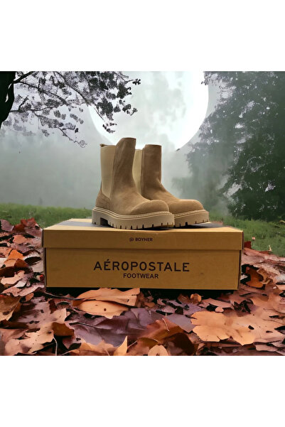 Aeropostale Deri Taba Kadın Bot Castellon
