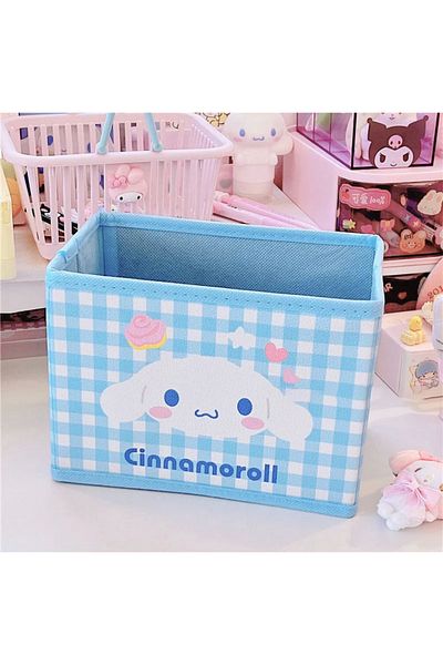 synshop Cinnamoroll Sanrio Kawai - Кутия за органайзер за канцеларски материали и настолни компютри