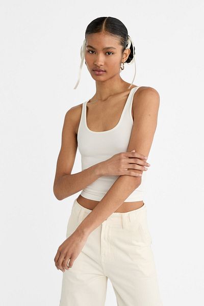 Stradivarius Poliamid t-shirt