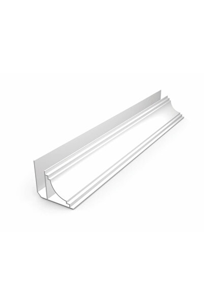 SerMimar PVC Plastik Lambiri Aksesuarı Beyaz Süslü Köşe Profili 1,5m x 2 adet