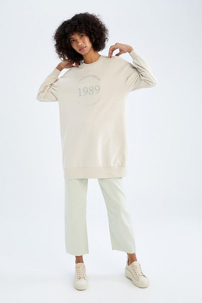 DeFacto Straight Fit Gabardine 100% Cotton Trousers Y2519az22sm