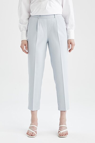 DeFacto Regular Fit Basic Viscose Trousers Y5447az22sm