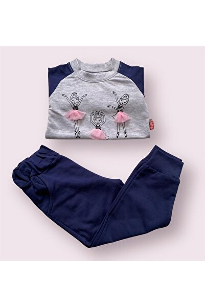 bediş baby clothes ballerina baby girl and child 2 thread double set 2/3/4/5 ...