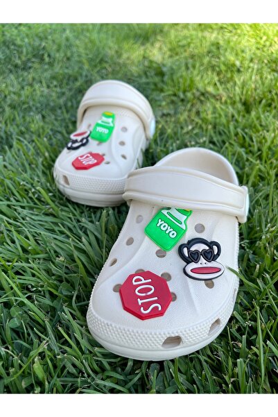 Hızlı Al Kids Slippers Garden Slippers Beach Seaside Bathroom Slippers