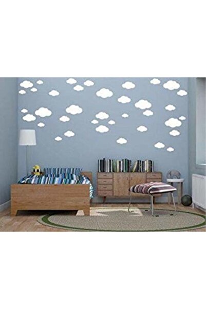 hediyepostası Bulut Duvar Sticker 100 Adet Mix Minimalist Duvar Modaya Uygun Çıkartmaları