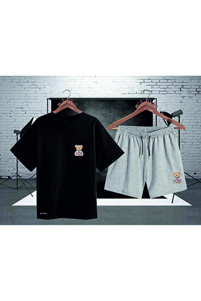 HOFFNUNG Alabama Bear Hoffnung Print Top and Bottom Set