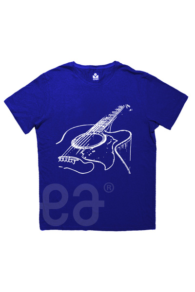 Crea Eymer Wear Гітарний лінійний дизайн з принтом на комірі велосипедного ко...