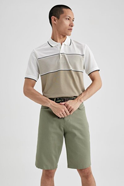 DeFacto Regular Fit Polo Neck T-Shirt Z2331az23sp