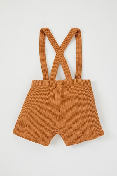 DeFacto Baby Boy Adjustable Strap Waffle Shorts Z1996a223hs