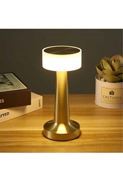SeKaTech Şarjlı Masa Lambası Dimmerli Dekoratif Abajur Cata Denver Dokunmatik...