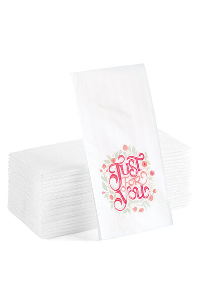 Matbaagraf منديل تقديم مطبوع من Just For You 20 قطعة