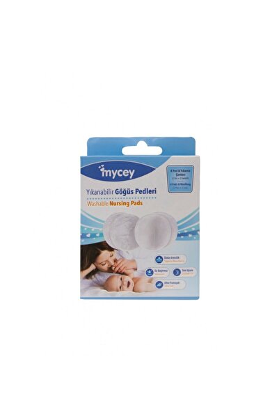 mycey Yıkanabilir Göğüs Pedleri