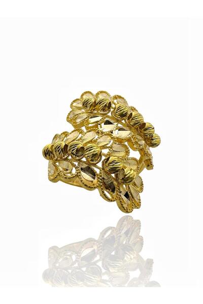 MaGold Başak Modeli Dorika Toplu Maraş İşçiliği Altın Yüzük