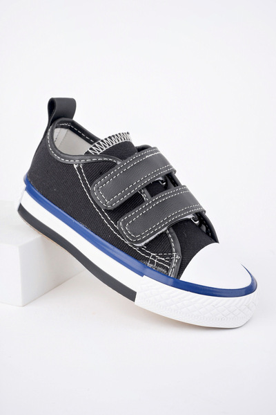 meyra'nın ayakkabıları Children's Lighted Black Sneakers