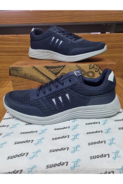 abinstore Günlük Spor Ayakkabı Yazlık Mevsimlik Ultra Hafif 45-46-47 Numara Büyük Boy Bağcıklı Ayakkabı