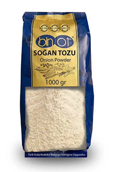 Binot Soğan Tozu 1000 gr Paket (1 KG KİLO ONİON POWDER)