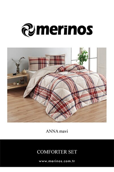 Merinos Comforter Çift Kişilik Yorgan Seti